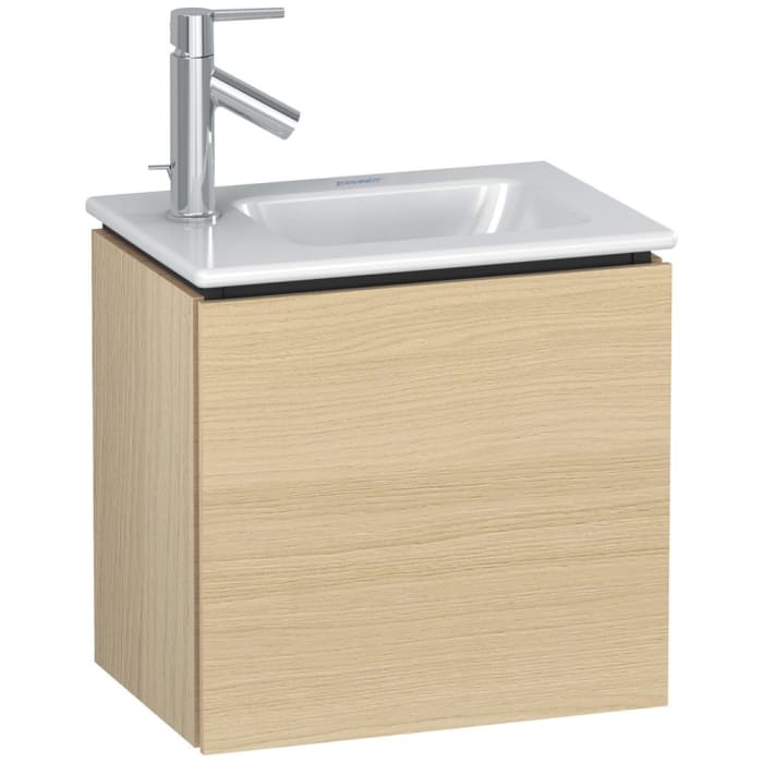 Duravit L-Cube Waschtischunterbau wandhängend mit 1 Tür Anschlag rechts, 42 x 29,4 cm