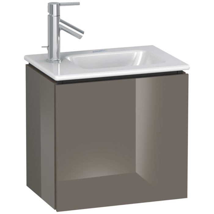 Duravit L-Cube Waschtischunterbau wandhängend mit 1 Tür Anschlag rechts, 42 x 29,4 cm