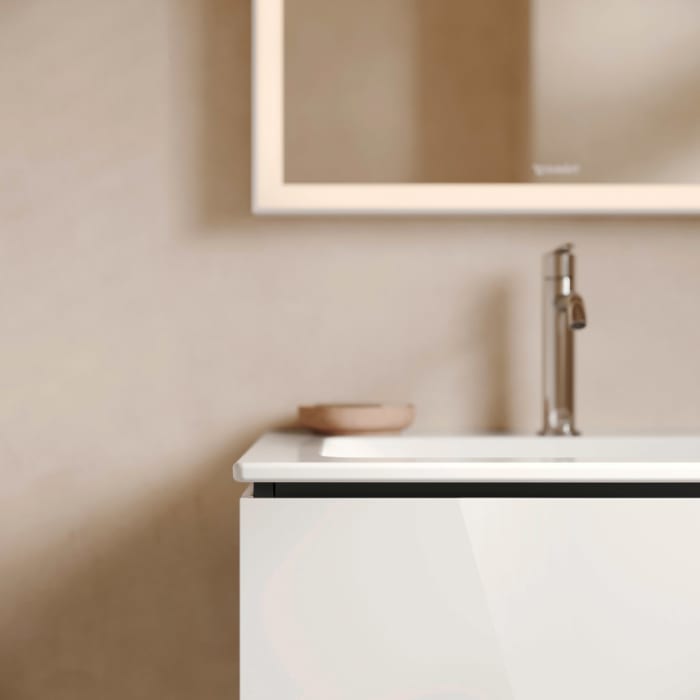 Duravit L-Cube Waschtischunterbau wandhängend mit 2 Auszügen, 102 x 48,1 cm