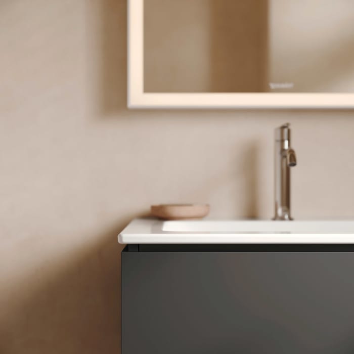 Duravit L-Cube Waschtischunterbau wandhängend mit 2 Auszügen, 102 x 48,1 cm