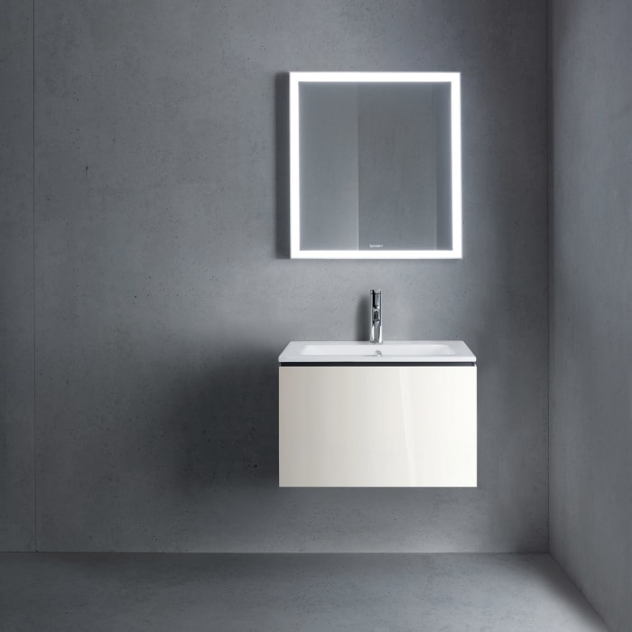 Duravit L-Cube Waschtischunterbau wandhängend mit 1 Auszug, 62 x 48,1 cm
