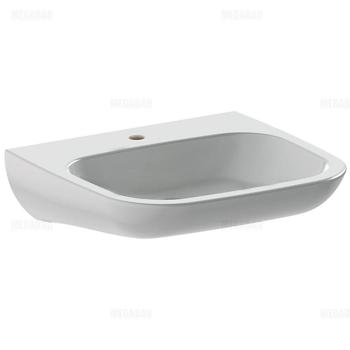 Duravit D-Code Vital Waschtisch 60 cm, ohne Überlauf