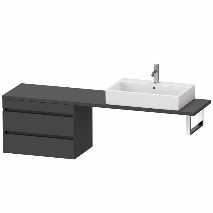 Duravit DuryStyle Unterschrank 70 cm, mit 2 Schubkästen für Konsole Compact