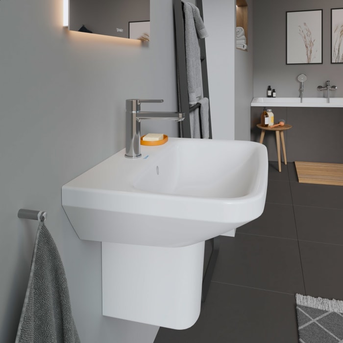 Duravit DuraStyle Waschtisch 60 cm, mit 1 Hahnloch
