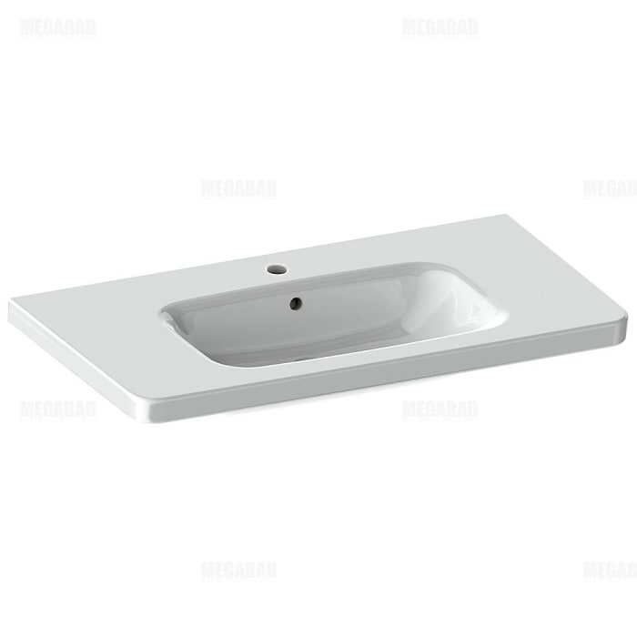 Duravit DuraStyle Möbelwaschtisch 100 cm, mit 1 Hahnloch