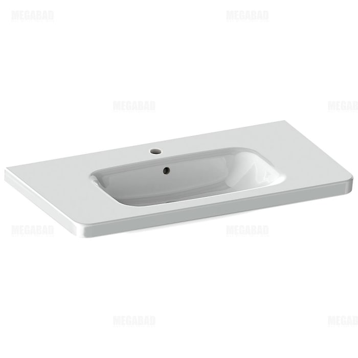 Duravit DuraStyle Möbelwaschtisch 100 cm, mit 1 Hahnloch