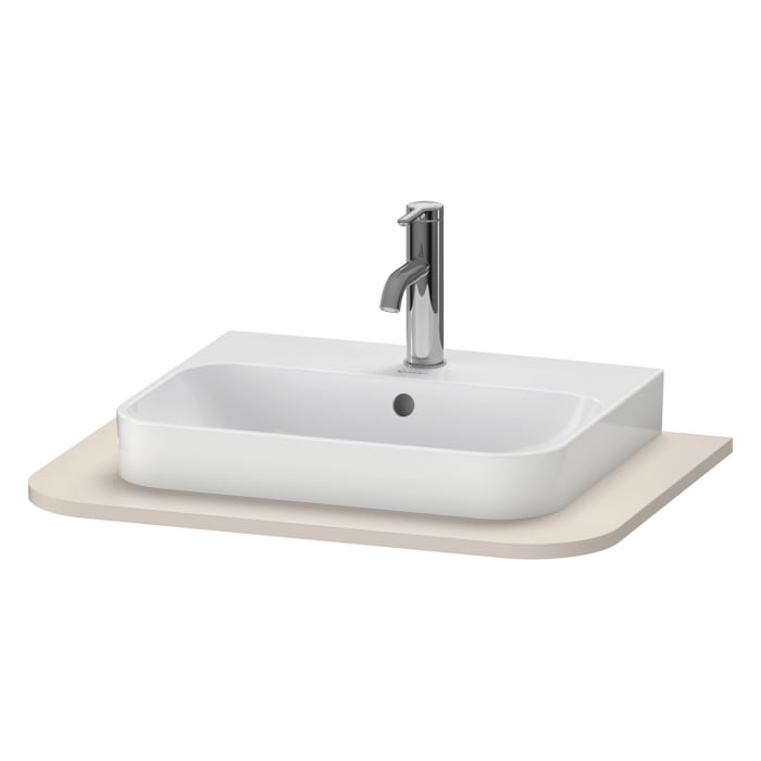 Duravit Happy D.2 Plus Konsole mit einem Ausschnitt 1,6 x 65 x 48 cm
