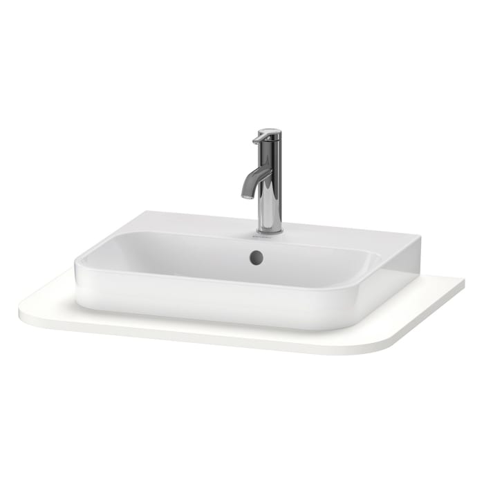 Duravit Happy D.2 Plus Konsole mit einem Ausschnitt 1,6 x 65 x 48 cm