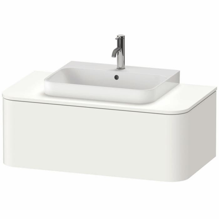 Duravit Happy D.2 Plus Waschtischunterschrank mit 1 Auszug, 100 x 35,4 cm, für Konsole