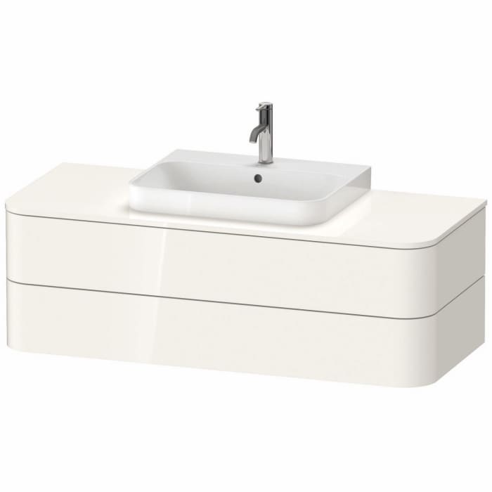 Duravit Happy D.2 Plus Waschtischunterschrank mit 2 Schubkästen, 130 x 40,8 cm, für Konsole