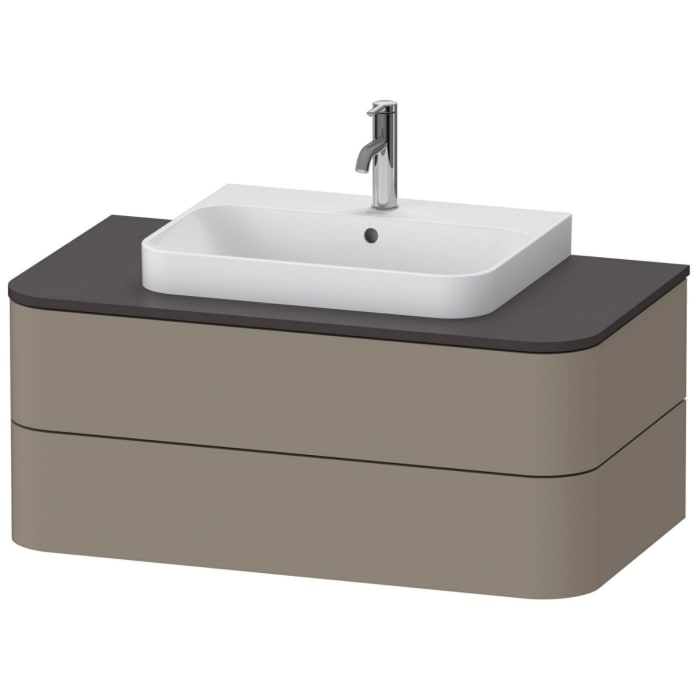 Duravit Happy D.2 Plus Waschtischunterschrank mit 2 Schubkästen, 100 x 40,8 cm, für Konsole