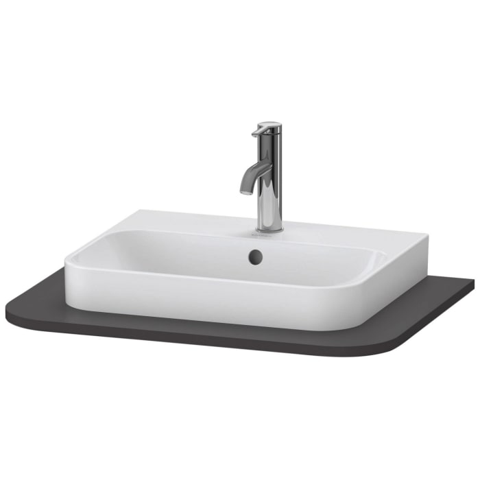 Duravit Happy D.2 Plus Konsole mit einem Ausschnitt 1,6 x 65 x 48 cm