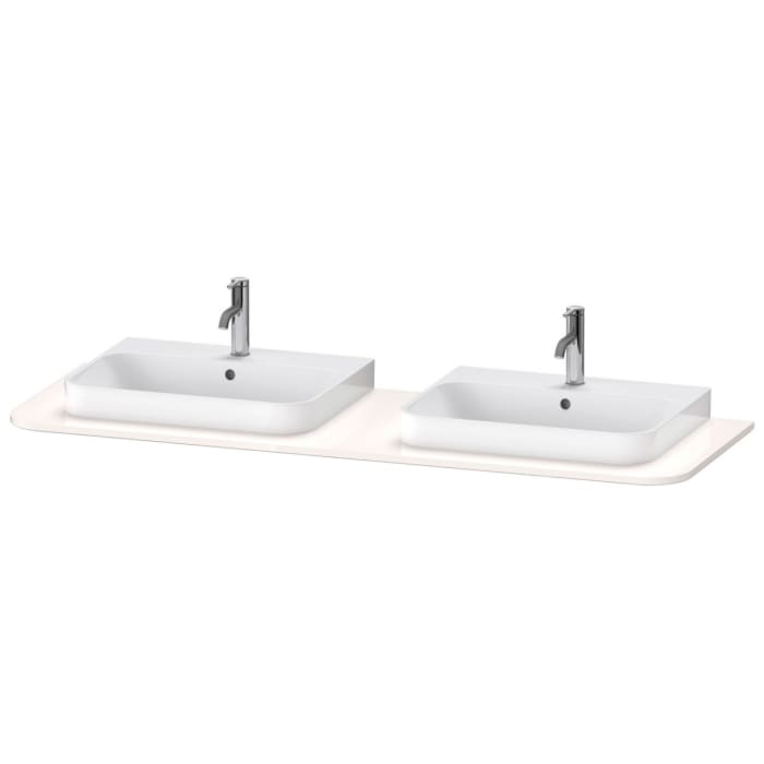 Duravit Happy D.2 Plus Konsole mit 2 Ausschnitten 1,6 x 160 x 55 cm