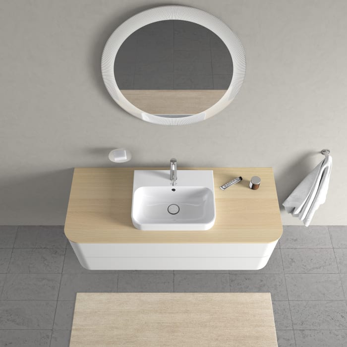 Duravit Happy D.2 Plus Waschtischunterschrank mit 2 Schubkästen, 130 x 40,8 cm, für Konsole