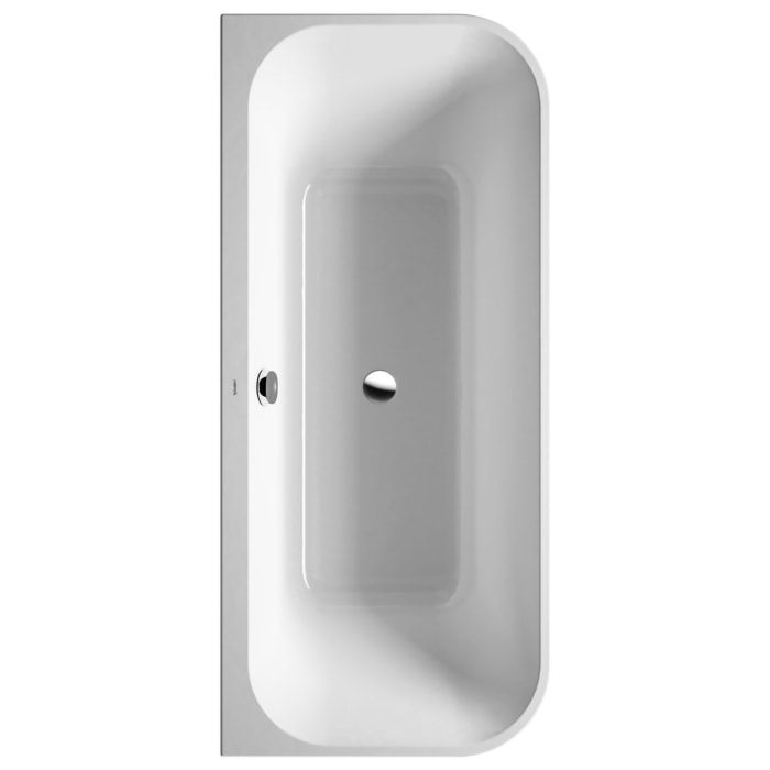 Duravit Happy D.2 Badewanne Rechteck 180 x 80 cm, mit angeformter Acrylverkleidung