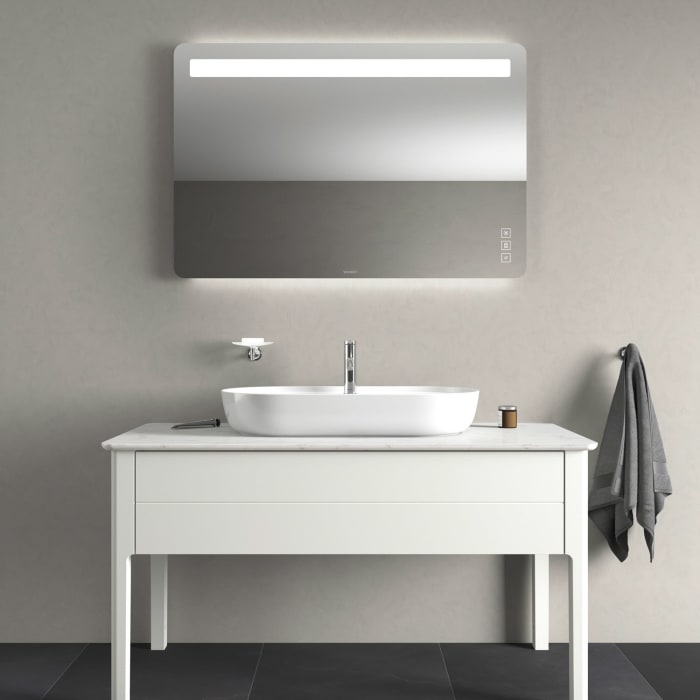Duravit Luv Aufsatzbecken mit Hahnlochbank 80 x 40 cm