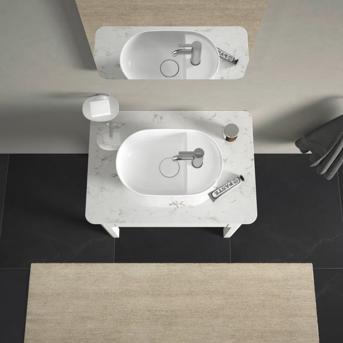 Duravit Luv Aufsatzbecken mit Hahnlochbank 42 x 27 cm