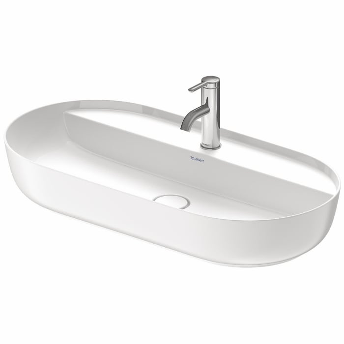 Duravit Luv Aufsatzbecken mit Hahnlochbank 80 x 40 cm