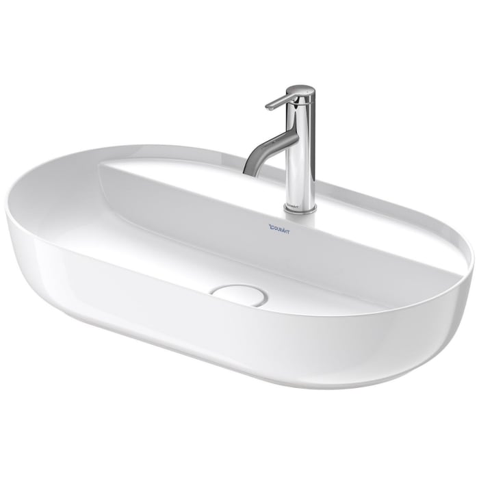 Duravit Luv Aufsatzbecken mit Hahnlochbank 70 x 40 cm