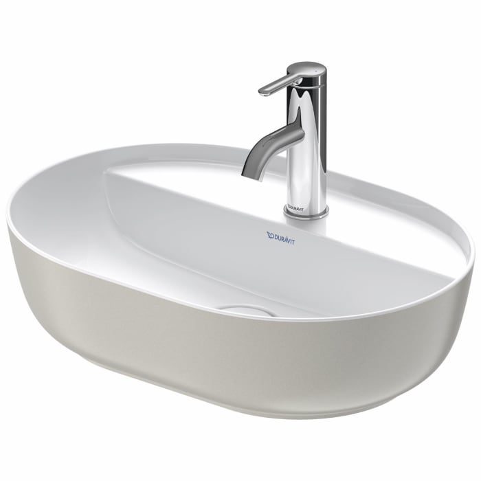 Duravit Luv Aufsatzbecken mit Hahnlochbank 50 x 35 cm