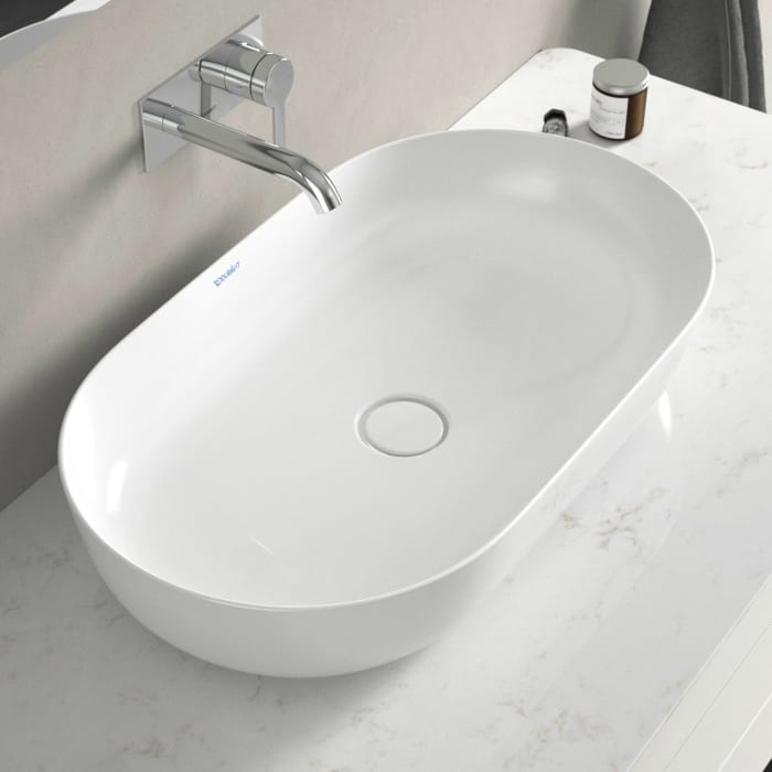 Duravit Luv Aufsatzbecken ohne Hahnlochbank 70 x 40 cm