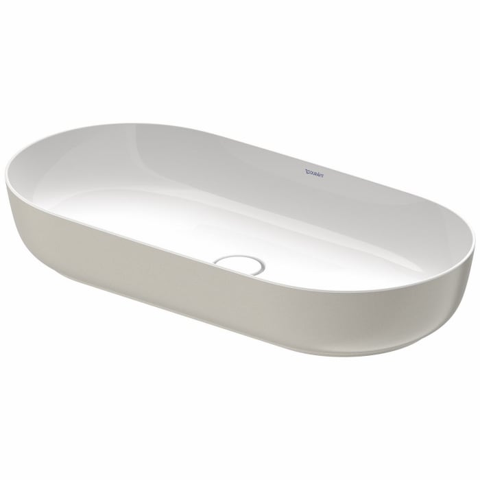 Duravit Luv Aufsatzbecken ohne Hahnlochbank 80 x 40 cm