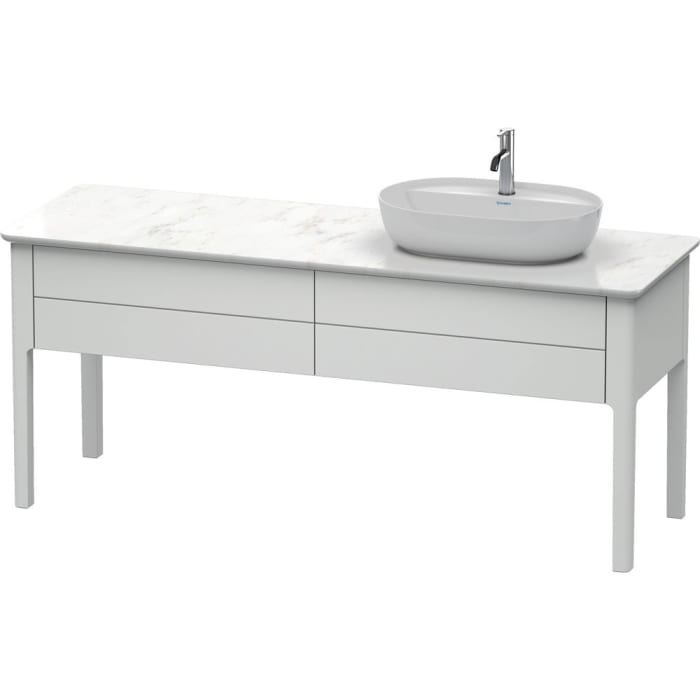 Duravit Luv Waschtischunterbau für Konsole stehend 178,3 x 74,3 cm für Waschtisch rechts