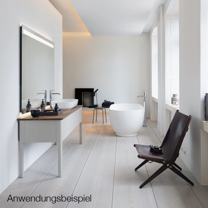 Duravit Luv Waschtischunterbau für Konsole stehend 178,3 x 74,3 cm für Waschtisch rechts