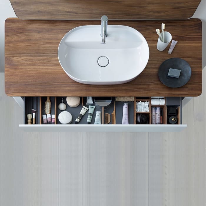 Duravit Luv Waschtischunterbau für Konsole stehend 133,8 x 74,3 cm