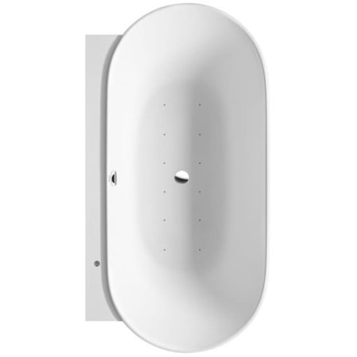 Duravit Luv Whirlwanne mit Air-System 185 x 95 cm Vorwandversion