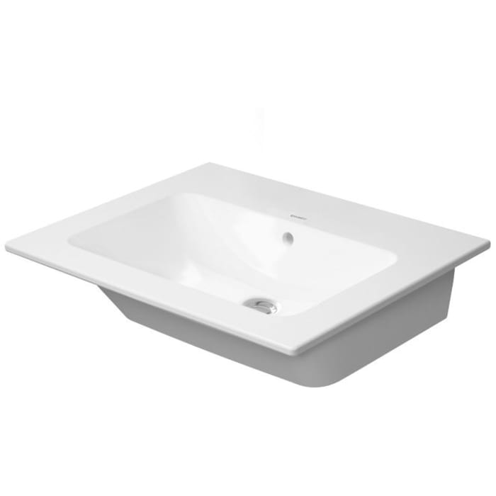 Duravit ME by Starck Möbelwaschtisch 63 cm ohne Hahnloch