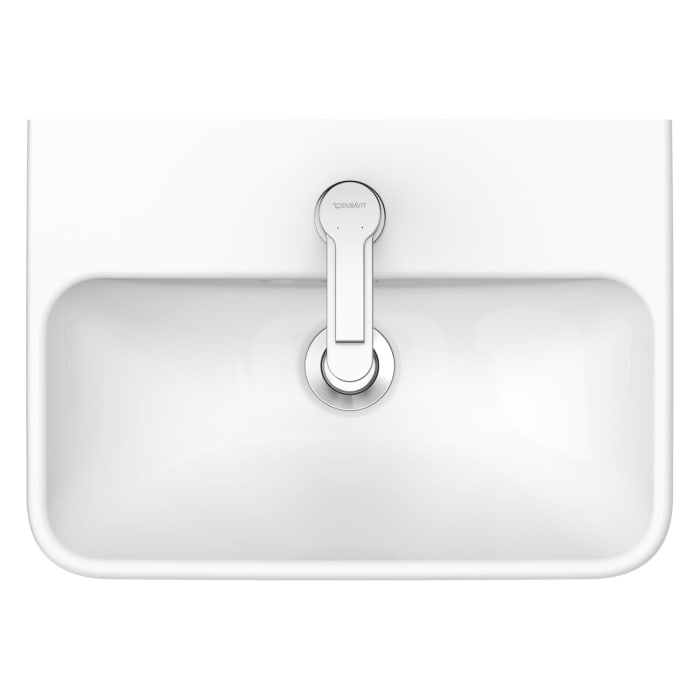 Duravit ME by Starck Handwaschbecken 45 cm, 1 Hahnloch durchgestochen