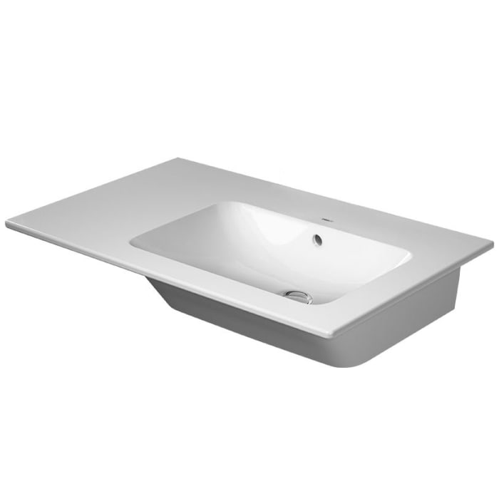 Duravit ME by Starck Möbelwaschtisch ohne Hahnloch 83 x 49 cm