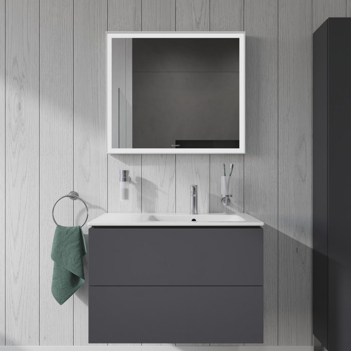 Duravit ME by Starck Möbelwaschtisch mit 1 Hahnloch 83 x 49 cm