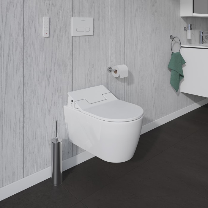 Duravit ME by Starck Wand-WC Rimless für SensoWash