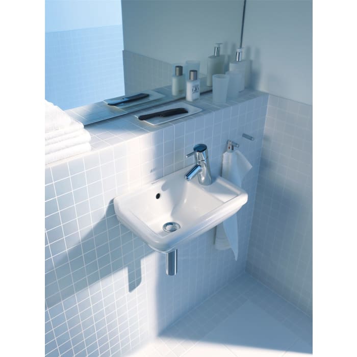 Duravit Starck 3 Handwaschbecken 40 cm mit 1 Hahnloch