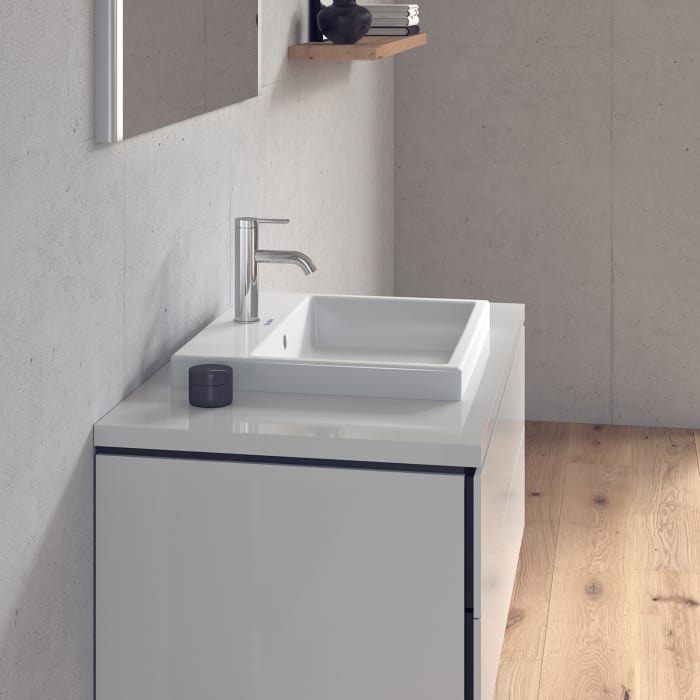 Duravit Vero Air Einbauwaschtisch mit 1 Hahnloch 55 x 45,5 cm