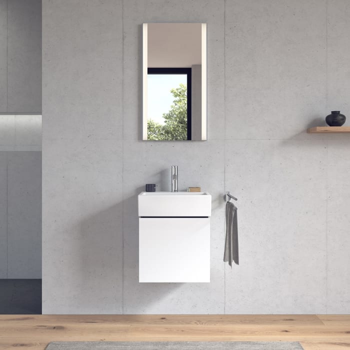 Duravit Vero Air Handwaschbecken mit 1 Hahnloch 45 x 35 cm, mit Überlauf