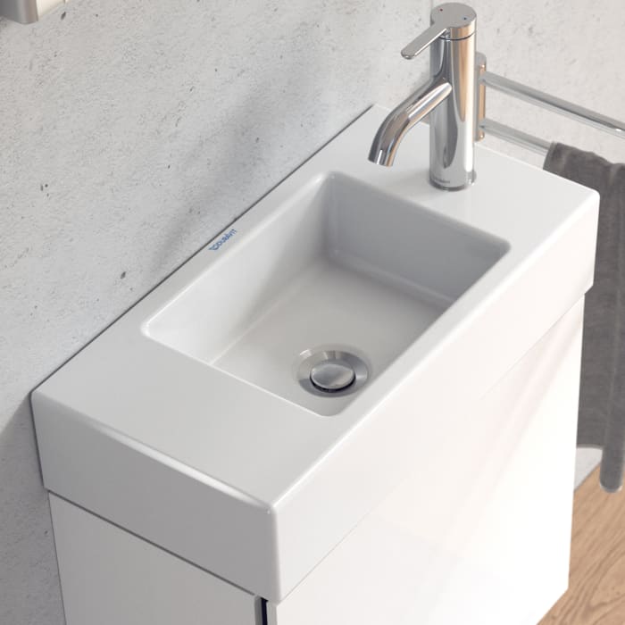 Duravit Vero Air Handwaschbecken ohne Hahnloch 50 x 25 cm, ohne Überlauf