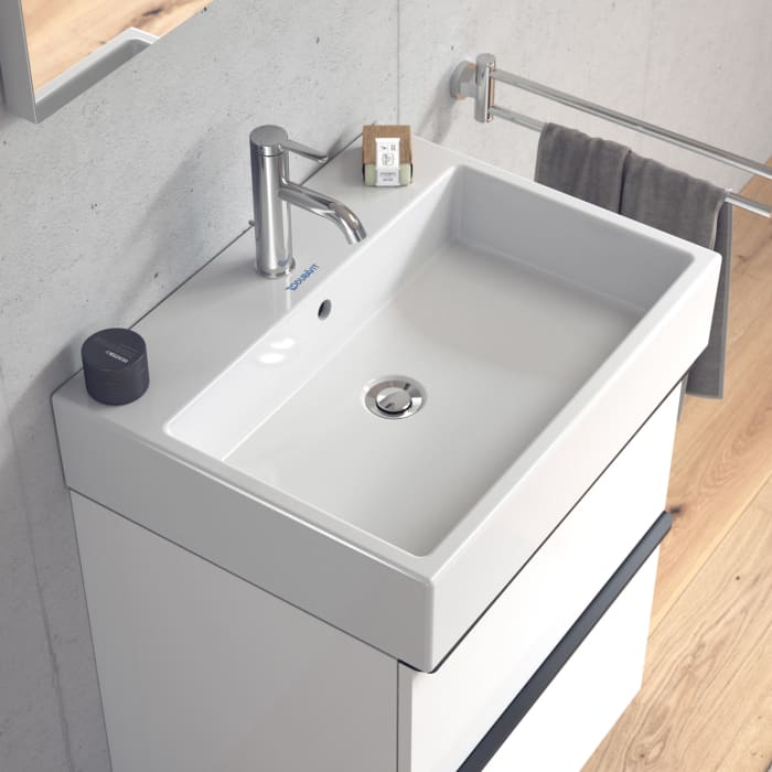 Duravit Vero Air Möbelwaschtisch mit 1 Hahnloch 60 x 47 cm, mit Überlauf