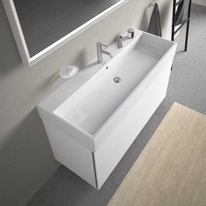 Duravit Vero Air Möbelwaschtisch mit 1 Hahnloch 120 x 47 cm, mit Überlauf