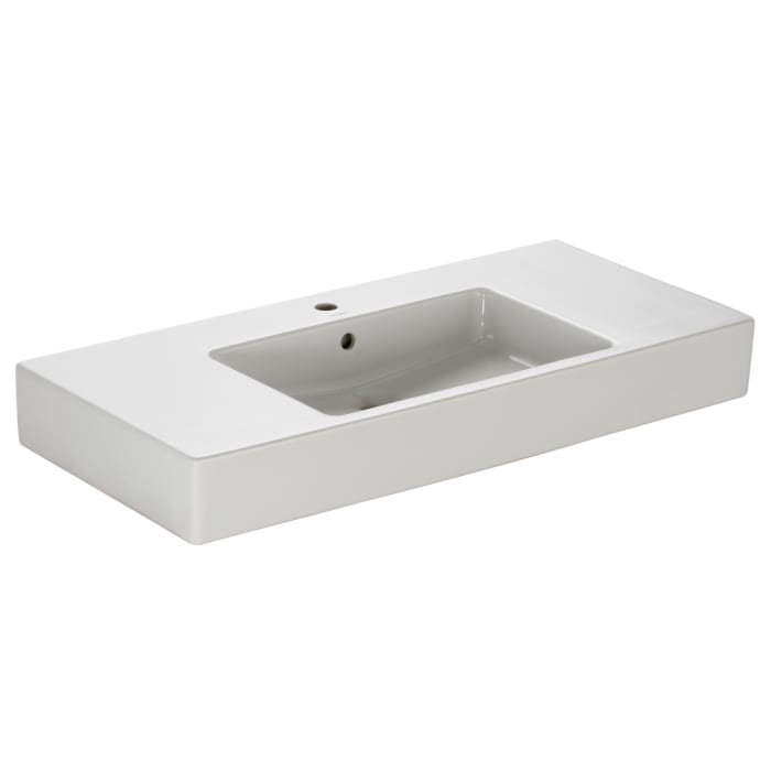Duravit Vero Möbelwaschtisch 105 cm, mit 1 Hahnloch, mit Überlauf