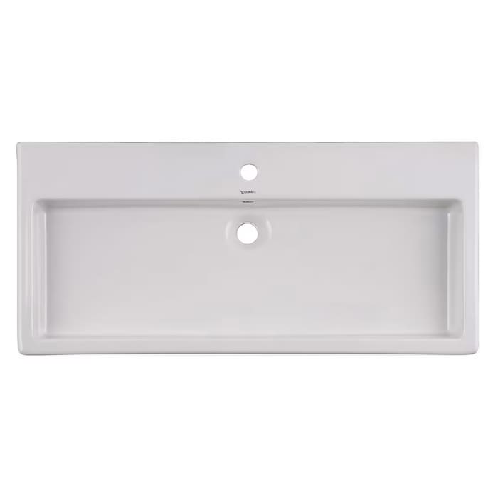 Duravit Vero Waschtisch 100 cm, mit 1 Hahnloch, mit Überlauf