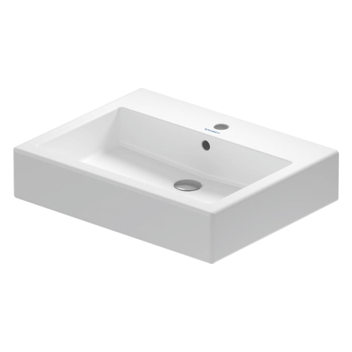 Duravit Vero Waschtisch 60 cm, mit 1 Hahnloch, mit Überlauf