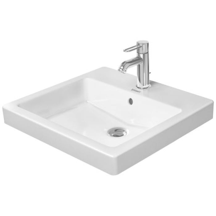 Duravit Vero Einbauwaschtisch 50 cm mit 1 Hahnloch