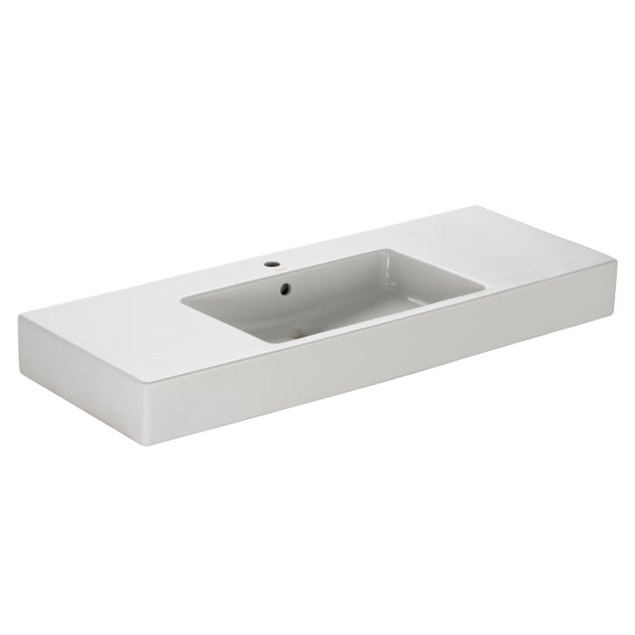 Duravit Vero Möbelwaschtisch 125 cm, mit 1 Hahnloch, mit Überlauf