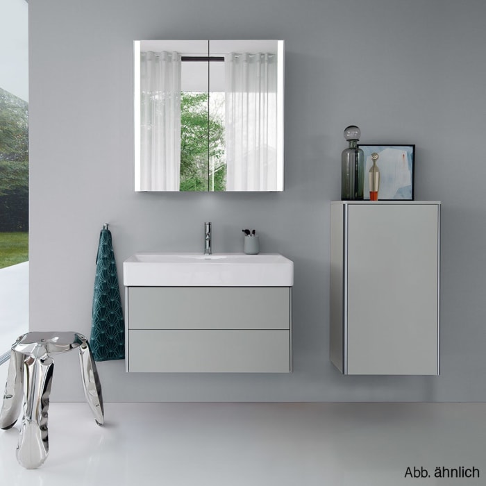 Duravit XSquare Halbhochschrank wandhängend, Türanschlag links