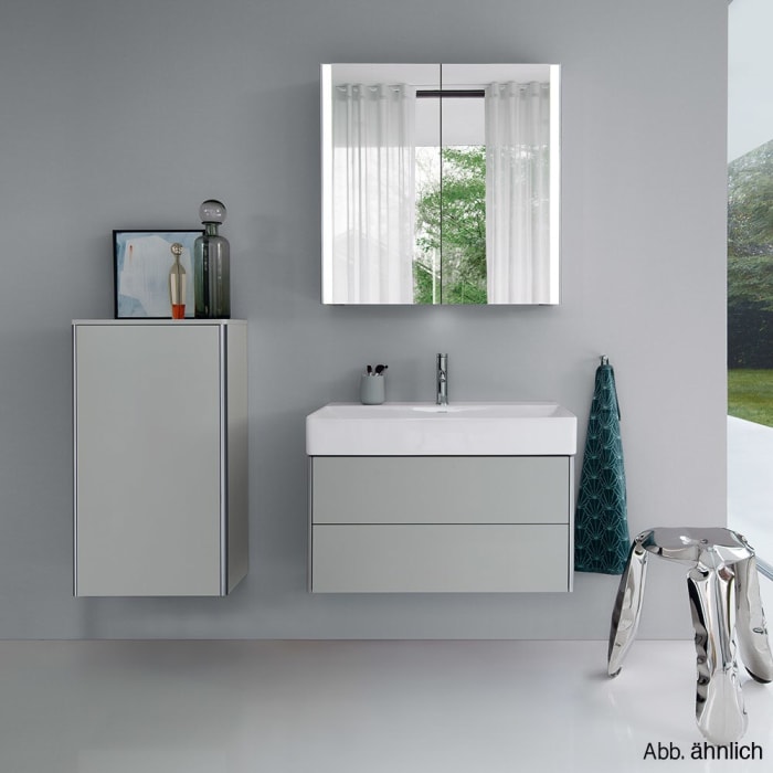 Duravit XSquare Halbhochschrank wandhängend, Türanschlag rechts