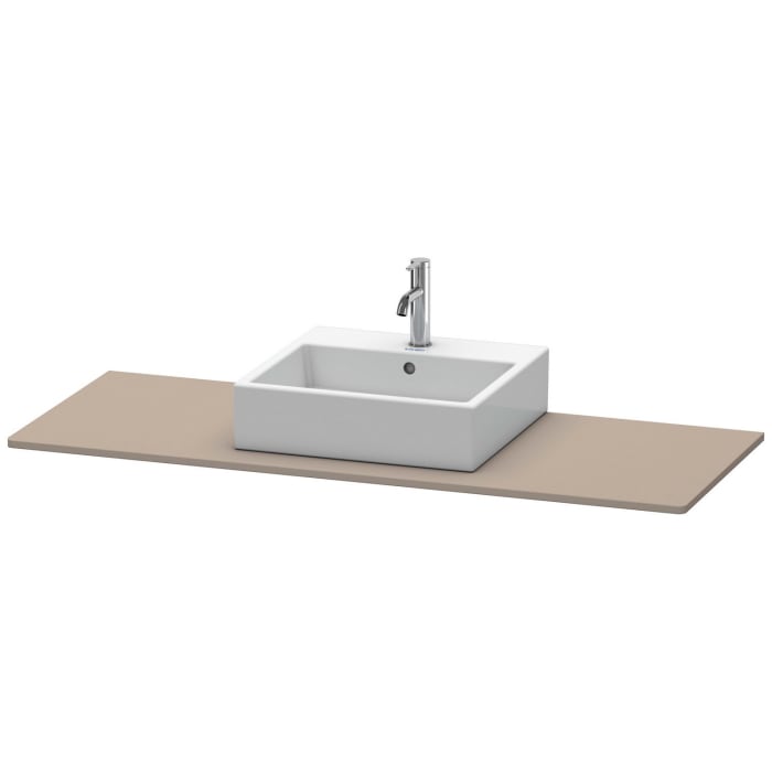 Duravit XSquare Konsole 140 cm, mit einem Ausschnitt mittig