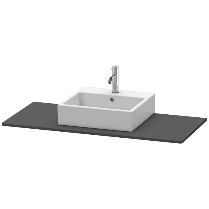 Duravit XSquare Konsole 80 cm, mit einem Ausschnitt